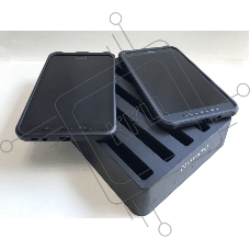 Зарядная станция для планшетов Samsung Galaxy Active Tab2, 5 слотов, Pogo pin, Short circuit protection, Output: pogo pins max. 2A, 100/240V