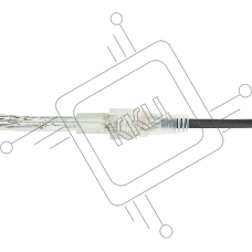 Дюралайт LED, фиксинг (2W), 24 LED/м, мультиколор (RYGB), 25 м