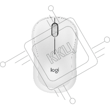 Мышь беспроводная Logitech M221 белый, 1000 dpi, радиоканал, USB, кнопки - 3