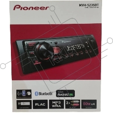 Автомагнитола Pioneer MVH-S235BT 1DIN 4x50Вт 2 RDS Автомагнитола Pioneer MVH-S235BT 1DIN 4x50Вт 2 RDS