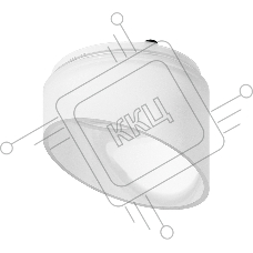 Насадка для корпуса светильника N6256 FR белый матовый D60*H52mm Out40mm MR16