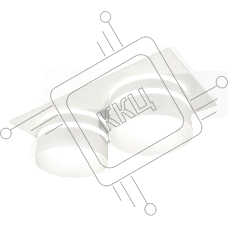 Комплект встраиваемого светильника Ambrella light XC7635042 SWH/FR белый песок/белый матовый MR16 GU5.3 (C7635, N7141)