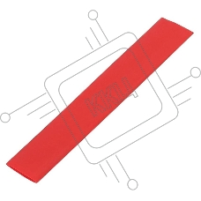 Трубка термоусадочная GHS-25-12,5-R, 25/12,5мм, Красная, 1м