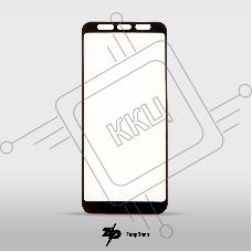 Защитное стекло 20D для Samsung Galaxy J4 Plus, Galaxy J6 Plus, черное (black) Full Glue ZeepDeep