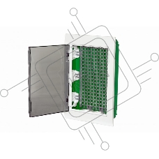 Корпус встраиваемый SE EZ9E312S2FIT City9 Box IT 3 ряда 36мод. 2 розетки с прозрачной дверцей