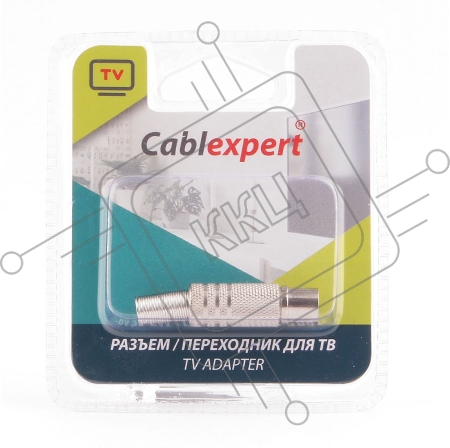 Разьем Cablexpert TVPL-01, TV (папа), блистер