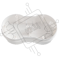 Коробка установочная Bylectrica Коробка установочная 2-местн. для бетона и кирпича, 150х79х41,5 мм (К-228)