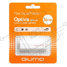 Флэш Диск QUMO 16GB Optiva 01 White QM16GUD-OP1-white