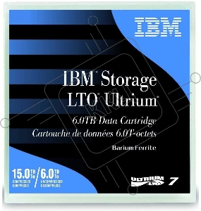 Ленточный накопитель IBM Ultrium LTO7 Tape Cartridge - 6TB with Label (1 pcs)