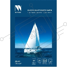 Глянцевая фотобумага для струйной печати 180 г/м 4R(100mmx150mm) 25 листов