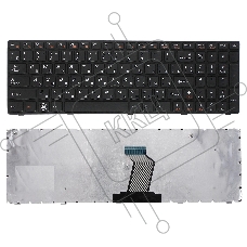 Клавиатура для ноутбука Lenovo IdeaPad Z560 Z565 G570 G770 черная с рамкой