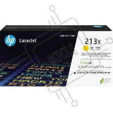 Картридж лазерный HP 213X Yellow High Yield Original LaserJet Toner Cartridge