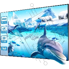 Экран на раме Cactus 127x224см Alr Expert CS-PSALRE-224X127-MM магнитное крепление 16:9 настенный натяжной черный
