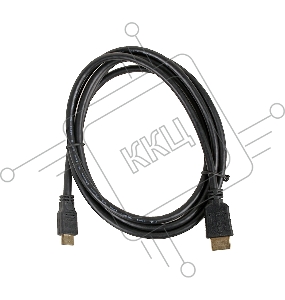 Кабель HDMI-miniHDMI Cablexpert CC-HDMI4C-6, 19M/19M, v2.0, медь, позол.разъемы, экран, 1.8м, черный, пакет
