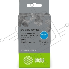 Картридж ленточный Cactus CS-M210-7507425 черный шрифт, белый фон (19.1 мм, 6.4 м) для Brady M210/M211/M210-LAB