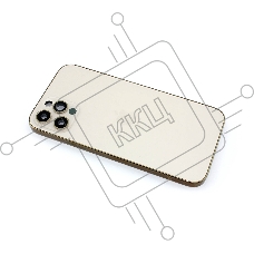 Задняя крышка (корпус) в сборе с рамкой для Apple iPhone 12 Pro золотая
