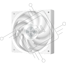 Кулер для корпуса PCCooler F5R120 белый 120мм 2000rpm 30db 4-pin