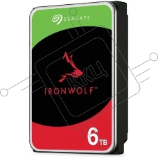 Жесткий диск Seagate 6TB  Ironwolf (ST6000VN006) {SATA 6.0Gb/s, 5400 rpm, 256mb buffer, 3.5