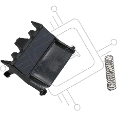 Площадка тормозная Cactus CS-SP-BRO-L5000 (D008GE001-SP) для Brother HL-5580/5585/5590/5595/L5000/L5100/L5102/L5200/L5202/L6200/L6202/L6250/L6300/L6400, DCP- L5600/L5602/L5650/L5652/L6600