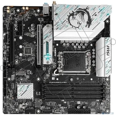 Материнская плата MSI B760 GAMING PLUS WIFI DDR4, LGA 1700, Intel B760, 4xDDR4, 4xSATA, 2xM.2, 1xPCI-E 4.0 x16, 1xPCI-E 4.0 x4, 3xPCI-E 3.0 x1, 1xHDMI, 1xDP, 2xUSB 3.2 Gen 2, 4xUSB 2.0, 1xUSB 3.2 Gen 2, 1x 2.5Gb LAN, 5x3.5 мм, 7.1, ATX