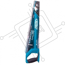 Ножовка GROSS 24104  по дереву piranha 500мм 11-12 tpi зуб - 3d каленый зуб 2-х комп. рук-ка