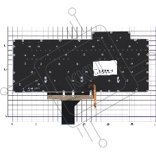 Клавиатура для ноутбука Asus Rog Flow x13 GV301QE черная с подсветкой