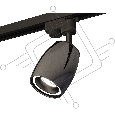 Светильник Ambrella light XT1123010 DCH/SBK/FR черный хром/черный песок/белый матовый MR16 GU5.3 (A2521, C1123, N7111)