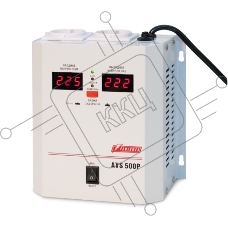 Стабилизатор напряжения Powerman  AVS-500P (220В±8% 500ВА,5А,КПД 98%, циф. индикация вх./вых.)