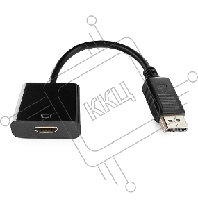 Переходник DisplayPort - HDMI Cablexpert A-DPM-HDMIF-002, 20M/19F, пакет