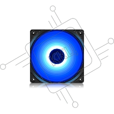 Вентилятор для корпуса DEEPCOOL RF120B черный, 120 мм, 1300 об/мин, 21.9 дБ, 3 pin
