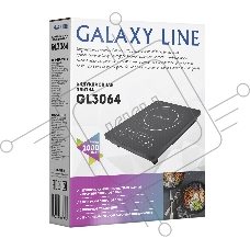 Электрическая плитка Galaxy Line GL3064, черная