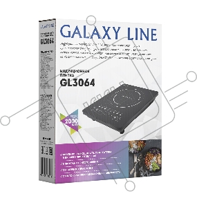 Электроплитка Galaxy LINE GL3064, черная