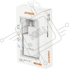 Сетевое зарядное устройство Digma DGW3D 3A PD+QC белый