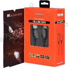 Кабель VCOM CG864-1.5M HDMI 19M/M,ver. 2.1, 8K@60 Hz 1 м VCOM CG864-1.5M