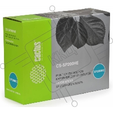 Картридж лазерный Cactus CS-SP200HE черный (2600 стр.) для Ricoh SP 202SN/200N/203SFN