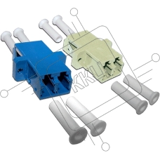 Адаптер проходной Lanmaster LAN-2LC/S-AM-MM LC duplex