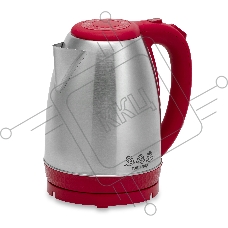 Чайник электрический Мастерица EK-1801М, рубин, 1,8л, нержавейка