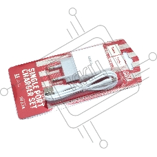 Блок питания (сетевой адаптер) HOCO C81A Asombroso single 1xUSB с кабелем Micro-USB, 2.1A, 10W