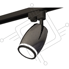 Светильник Ambrella light XT1123011 DCH/SBK/FR черный хром/черный песок/белый матовый MR16 GU5.3 (A2521, C1123, N7121)