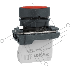 Кнопка OptiSignal D22 C5-P-401 красная пластик 1НЗ XB5AA42