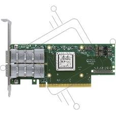 Сетевая карта Mellanox ConnectX-6 VPI adapter card, 100Gb/s (HDR100, EDR IB and 100GbE), dual-port QSFP56, PCIe3.0/4.0 x16, tall bracket