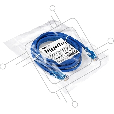 Патч-корд медный ExeGate UTP-RJ45-RJ45-5e-CU-3M-BL, UTP, cat.5e, 3м, синий