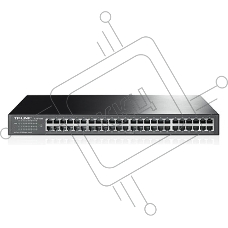 Коммутатор TP-Link SMB TL-SF1048 48-port 10/100M Switch, 48 10/100M RJ45 ports, 1U 19-inch rack-mountable steel case