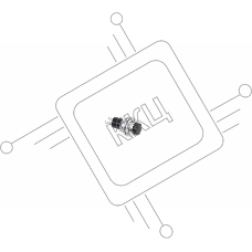 Выключатель-кнопка  металл 220V 2А (2с) (ON)-OFF  Ø10.2  черная  Mini  REXANT