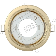 Светильник GX53 встраив. точечный зол. IEK LUVB0-GX53-1-K22