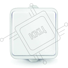Розетка 1-м ОП Клио 16А с защ. крышкой с заземл. IP44 бел. UNIVersal К2229