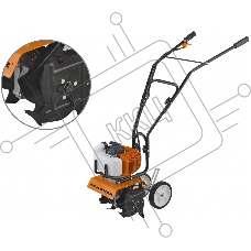 Культиватор бензо CARVER T-300  мини 3лс 2ткт шир.26см