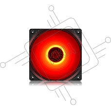 Вентилятор для корпуса DEEPCOOL RF120R черный, 120 мм, 1300 об/мин, 21.9 дБ, 3 pin