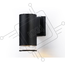 Светильник Ambrella light ST3819 BK/CL черный/прозрачный IP54 GU10 max 35W 187*90*160