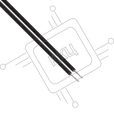 Вентилятор EC ExeGate EX06025BL-EC (Electronically Commutated, 110-220V AC/110-220V DC, 60x60x25, 2-Ball (двойной шарикоподшипник), провод 30 см, 3700RPM, 26dBA, 20CFM)
